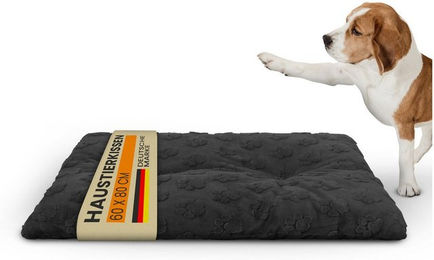 Bestlivings Tierbett verschiedene Größen und Designs, Deutsche Marke, Polyester, 60x80cm (kleine Hunde/Katzen), kuschelweich, 30°C waschbar, OEKO-TEX – Bild 1 von 5