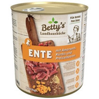 Produktbild von Betty's Landhausküche Ente mit Amaranth, Kürbis und Preiselbeere - 6 x 800 g