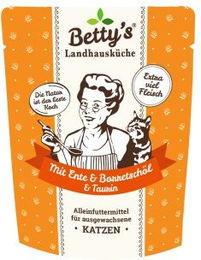 Betty's Landhausküche Frischebeutel mit Ente 6x250 g – Bild 1 von 3