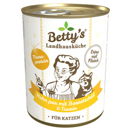 Produktbild von Betty's Landhausküche Huhn pur mit Borretschöl - 6 x 400 g