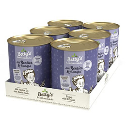Produktbild von Betty's Landhausküche Hund Rentier mit Kartoffel - 6 x 800 g