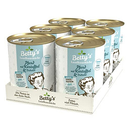 Produktbild von Betty's Landhausküche Pferd mit Kartoffel & Distelöl - 6 x 400 g