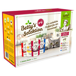 Betty's Landhausküche Selektion Nr.4 Frischebeutel Katze - 12 x 100 g – Bild 1 von 2