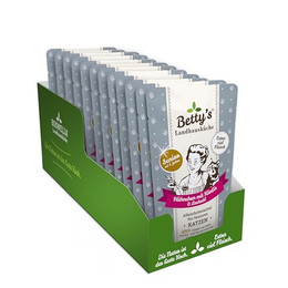 Produktbild von Betty's Landhausküche Senior Hühnchen mit Kürbis und Lachsöl - 12 x 100 g