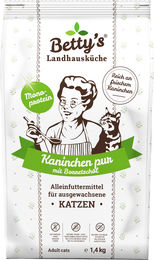 Betty's Landhausküche Trocken Adult Kaninchen Pur - 1,40 kg – Bild 1 von 3