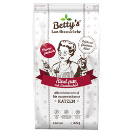 Betty's Landhausküche Trocken Adult Rind pur - 300 g – Bild 1 von 3