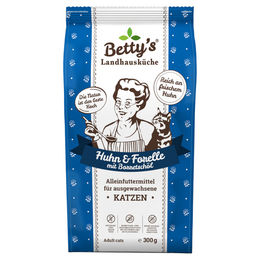 Betty's Landhausküche Trockenfutter Huhn Forelle 300 g – Bild 1 von 3