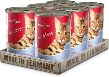 Produktbild von Bewi Cat Meatinis Lachs - 12 x 400 g