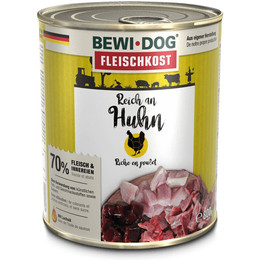 Produktbild von BEWI DOG Fleischkost reich an Huhn - 6 x 800 g