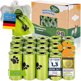 Produktbild von BI0 Hundekotbeutel mit Spender 100% biologisch abbaubar