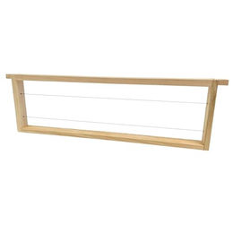 Produktbild von BIENEN SCHMIDT Bienenbeute DADANT Rähmchen US Honig flach mit geraden Seiten