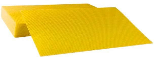 Produktbild von BIENEN SCHMIDT Bienenbeute Mittelwände Dadant US Brut 420x260 mm - 2,5 kg