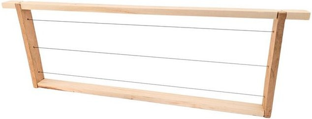 Produktbild von BIENEN SCHMIDT Bienenbeute Zander Rähmchen Flach 2/3 mit geraden Seiten