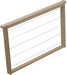 Produktbild von Bienenwagner.de Bienenbeute 20x Rähmchen Dadant Brutraum modifiziert gerade Seiten