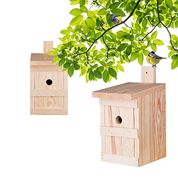 Produktbild von BigDean Nistkasten für Meisen und Kleinvögel aus Massivholz