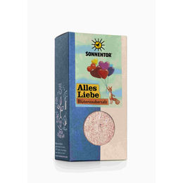 Produktbild von Bio Alles Liebe Blütenzaubersalz - Meersalz mit Blüten & Früchten 120g Packung