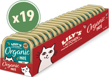 Produktbild von Bio Fisch Pastete (19 x 85g) | Lily's Kitchen