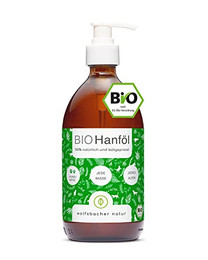 Produktbild von Bio Hanföl für Hunde und Katzen - 500 ml