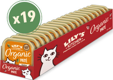 Produktbild von Bio Huhn Pastete (19 x 85g) | Lily's Kitchen