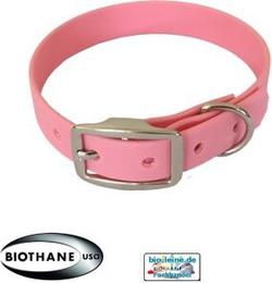 Produktbild von Bio-Leine Biothane Halsband altrosa