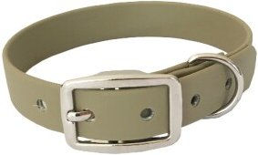 Bio-Leine Biothane Halsband beige – Bild 1 von 3