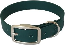 Produktbild von Bio-Leine Biothane Halsband dunkelgrün 21-30 cm