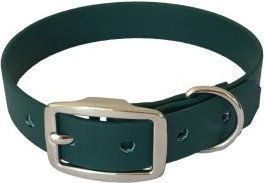 Bio-Leine Biothane Halsband dunkelgrün – Bild 1 von 3