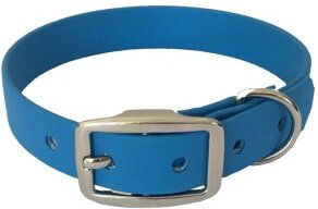 Bio-Leine Biothane Halsband hellblau – Bild 1 von 3