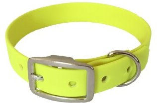 Bio-Leine Biothane Halsband neon gelb – Bild 1 von 3