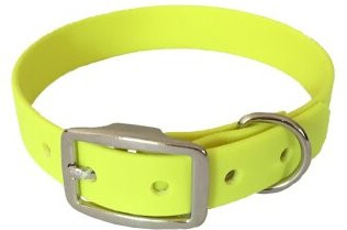 Produktbild von Bio-Leine Biothane Halsband neon gelb