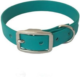 Bio-Leine Biothane Halsband türkis 21-30 cm – Bild 1 von 3