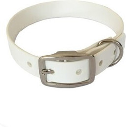 Produktbild von Bio-Leine Biothane Halsband weiß