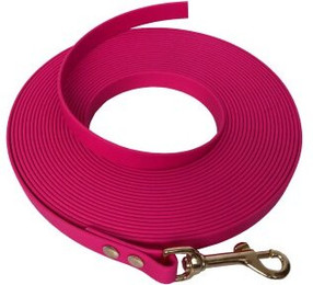 Produktbild von Bio-Leine Biothane Schleppleine 20 m für Hunde 15-25 kg magentarot - 20 m