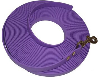 Produktbild von bio-leine Biothane Schleppleine flieder 20 m für Hunde ab 35 kg - 20 m