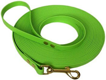Bio-Leine Biothane Schleppleine frühlingsgrün 10 m - 10 m – Bild 1 von 3