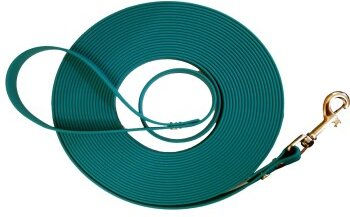 Bio-Leine Biothane Schleppleine helles Stahlblau 5 m - 5 m – Bild 1 von 3
