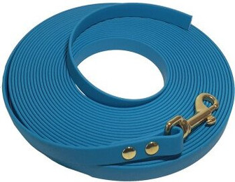 Produktbild von Bio-Leine Biothane Schleppleine helles Stahlblau 7,5 m - 7,5 m