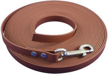 Bio-Leine Biothane Schleppleine kastanie braun 7,5 m - 7,5 m – Bild 1 von 3