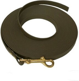 Produktbild von bio-leine Biothane Schleppleine oliv 20 m - 20 m