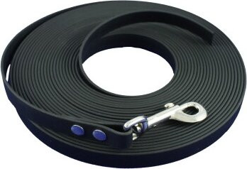 Produktbild von bio-leine Biothane Schleppleine schwarz 15 m für Hunde ab 35 kg - 15 m