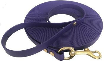 Bio-Leine Biothane Schleppleine violett 12 m für Hunde ab 35 kg - 12 m – Bild 1 von 3