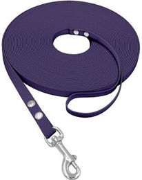 Bio-Leine Schleppleine aus Biothane für Minis bis 8 kg 5 m violett - 5 m – Bild 1 von 3