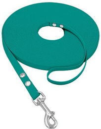 Bio-Leine Schleppleine aus Biothane für Minis bis 8 kg, 7,5 m, türkis - 7,5 m – Bild 1 von 3