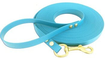 Bio-Leine Schleppleine Biothane azurblau 15 m - 15 m – Bild 1 von 3