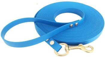 Bio-Leine Schleppleine Biothane hellblau 20 m - 20 m – Bild 1 von 3