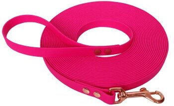 Bio-Leine Schleppleine Biothane magentarot 5 m - 5 m – Bild 1 von 3