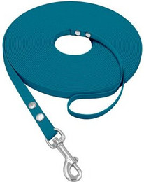 Produktbild von Bio-Leine Schleppleine für Minis bis 8 kg helles Stahlblau 20 m - 20 m