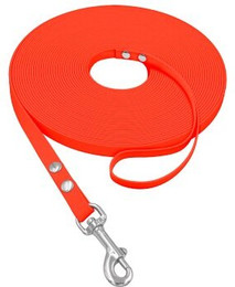 Produktbild von Bio-Leine Schleppleine für Minis bis 8 kg orange 15 m - 15 m