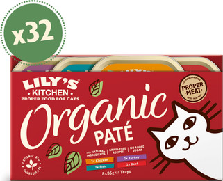 Produktbild von Bio Pastete Multipack (32 x 85g) | Lily's Kitchen