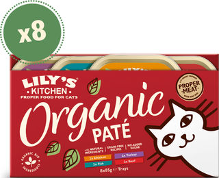 Produktbild von Bio Pastete Multipack (8 x 85g) | Lily's Kitchen